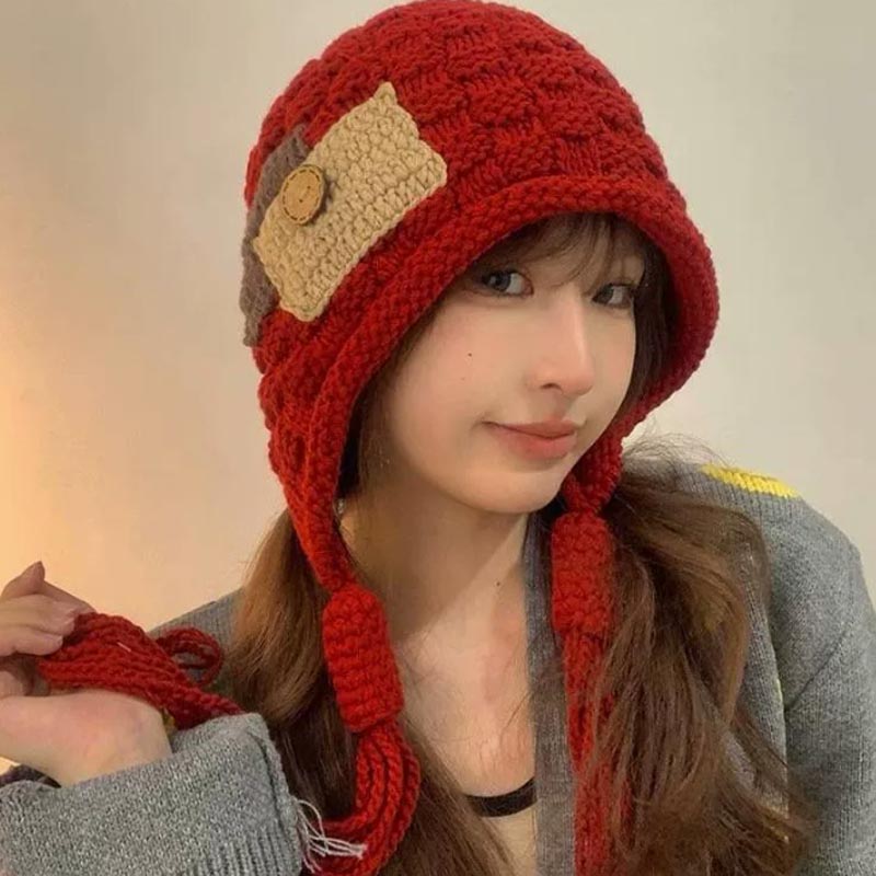 Winter Trapper Hat - Gorro Balaclava con Orejeras para Mujer,