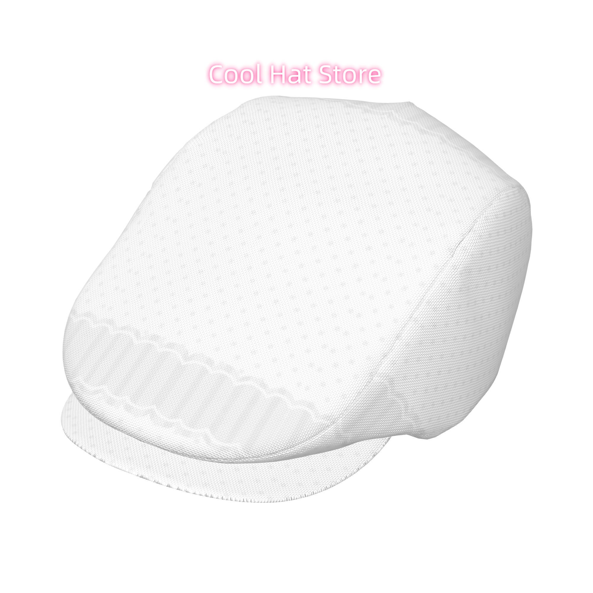Newsboy Cap Ivy - Gorra de ala plana con encaje