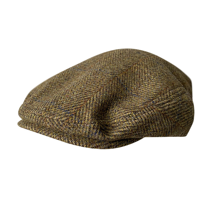Gorra plana de lana a rayas pa - Newsboy Cap Ivy reseña y precio