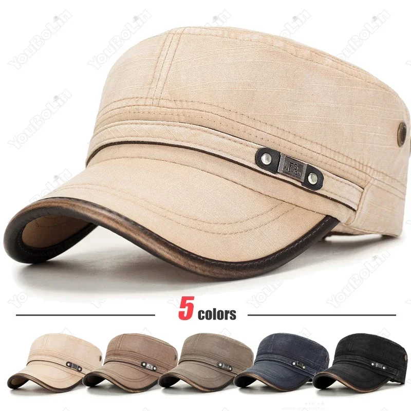 Gorra Plana con Ribete de Cuer - Dad Hat Cotton reseña y precio
