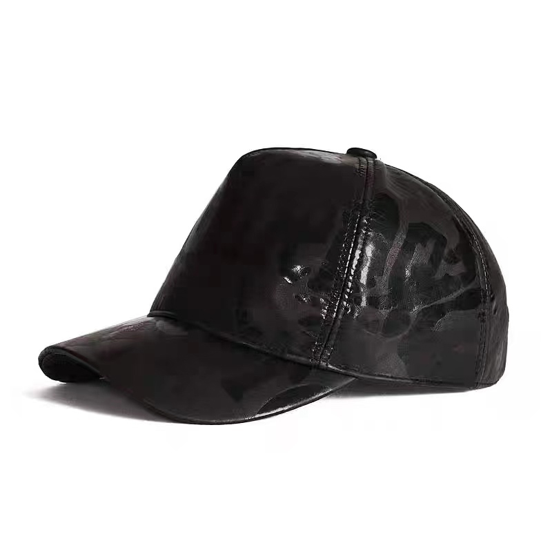 Gorras de béisbol de cuero con - Baseball Cap Structured reseña y precio